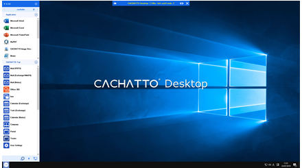 CACHATTO Desktop virtual environment