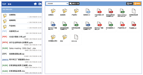 CACHATTO File server